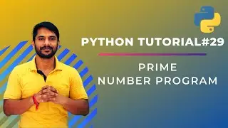 Prime Number in Python - In Hindi