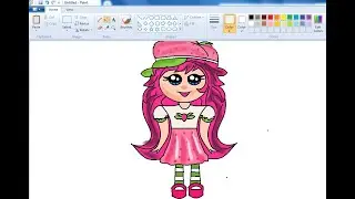 Unleash Your Creativity: Drawing a Stunning Strawberry Girl in Ms Paint!