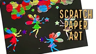 Scratch Paper Art | DIY Scratch Off Art | Easy Crafts with Scratch Paper | Five Minutes Crafts Ideas