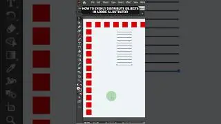 Evenly distribute object: illustrator illustrator