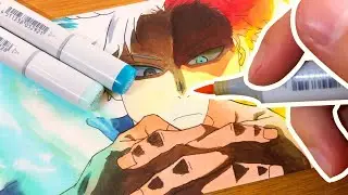 Drawing Shoto Todoroki | My Hero Academia