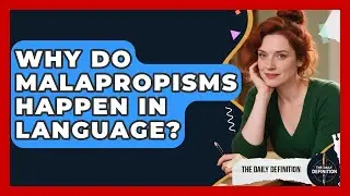Why Do Malapropisms Happen In Language? - The Daily Definition