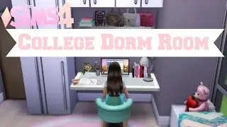 The Sims 4 - COLLEGE DORM ROOM | Speed Build