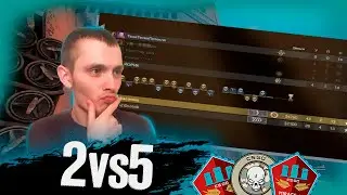 2vs5 ПРОТИВ СИЛЬВЕРОВ ММ CS:GO