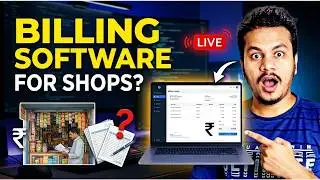 Building Billing Software LIVE 😳 Can Shops Use This? | Python Project