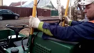 Минитрактор своими руками с гидравликой.
