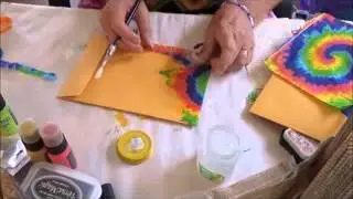 'easy peasy' decorated envelopes