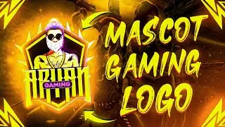 How to Make Gaming Logo | How to Make Free Fire  Mascot Logo | Gaming Mascot Logo
