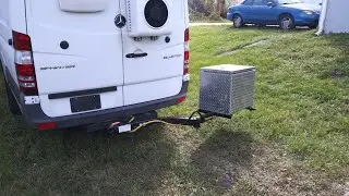 Stowaway2 swingout hitch and generator box review👍