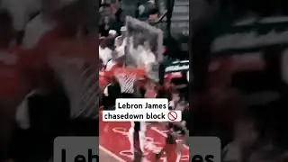 Lebron James is ballin for Team USA with a chasedown block 🚫 👀 🔥 #hoops #basketball #highlights