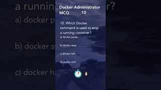 Docker mcq 10 