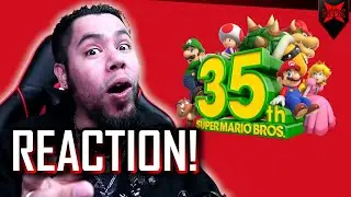 Super Mario Bros. 35th Anniversary Direct REACTION!