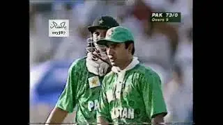 Shahid Afridi vs Chaminda Vaas 1997 I Four Super Sixes !