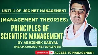 Scientific Management Theory by F. W Taylor || Early classical theories of Management