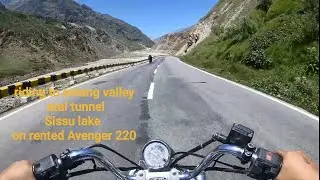 Manali Ep03_bike ride with gopro hero 6 black, Crossing  a longest Tunnel
