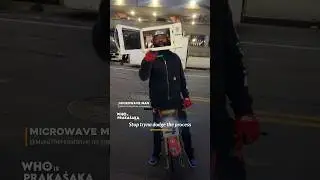 Man With Microwave Head Gives Wisdom #shorts