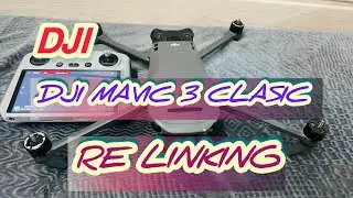 DJI MAVIC 3  CLASIC RE LINK ( एक ड्रोन को दूसरे रिमोट से कैसे जोड़ें )