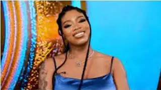 BBNaija housemate, Angel, was caught on camera touching her va*ina