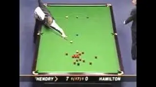 Stephen Hendry - 140 break - UK Championship 1996