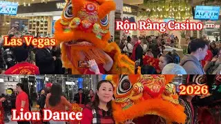 Tưng Bừng Đội Lân Múa Casino Durango Được Nhiều Lì Xì 🧧 💫✨🌸Lion Dance 