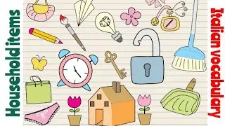italian vocabulary: At home #1