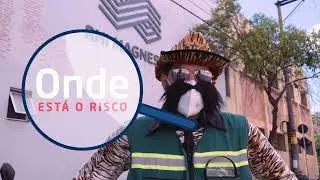 Máscara - Cia Solo Teatro Empresarial para RHI Magnesita Mascara