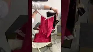 Lady in red