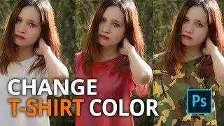 How To Change Shirt Color In Photoshop CS6