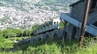 Фуникулёр ПИК дю ЖЕР // ЛУРД // Funiculaire du PIC du JER  // France