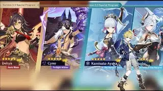 Summary of Genshin Impact 3.5 Livestream in a Nutshell