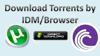 How to download torrents with IDM