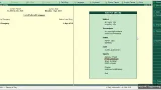 How to Email Bills From Tally ERP9