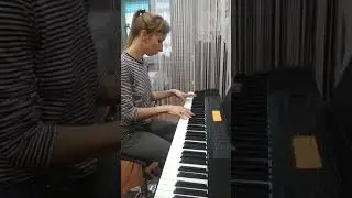 Beautiful melody on the piano, Nautilus on the piano
