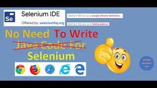 How to Use  Selenium IDE for Automating Complex Test Cases | Pradeep Nailwal