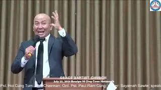 A Tlai Tuk Hlan Ah Bawipa Au Ve Cang By;Ord  Pst  Hoi Cung Tum