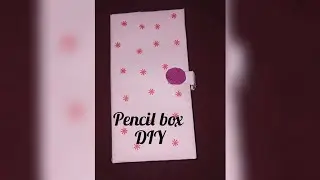 How to make paper pencil box | DIY pencil box