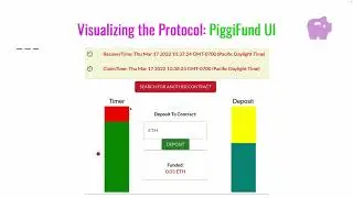 Blockchain Concept: PiggiFund DApp [Fundraising with Solidity, React.js + Ethers.js]