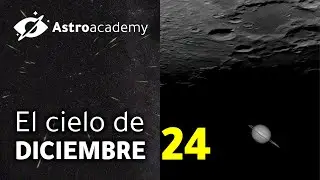 El cielo de diciembre 👉 Lluvias de estrellas y hasta una ocultación de Saturno