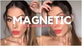 THE QUICKEST & EASIET WAY TO APPLY MAGNETIC FALSE LASHES!!
