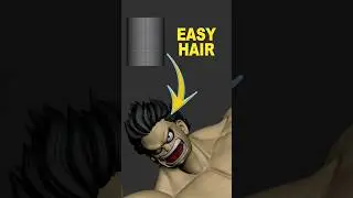 luffy 3D #onepiece  #tutorial #3dart #luffy #modelo3d #zbrush  #impresion3d #blender #anime #shorts