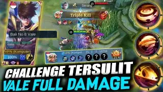 VALE FULL DAMAGE | COMBO VALE TERSAKIT 2022 | BUILD VALE FULL DAMAGE