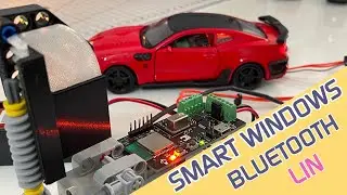 Smart Windows for Automotive - Bluetooth® LE | Motor Control