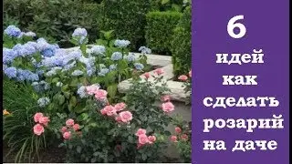 ❀ 6 идей, как сделать розарий на даче | 6 ideas on how to make a rose garden in the country