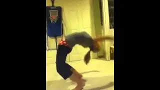 How to do a back bend and splits!