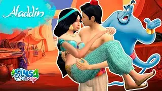 ALADDIN AND JASMINE Sims 4 || Create a Sim || Simsbiosis