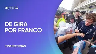 El furor por Colapinto viajó a Brasil