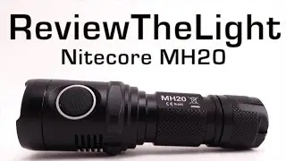 ReviewTheLight:  Nitecore MH20 (1000 Lumens, 4 Inches!)