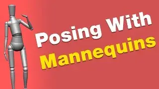 Posing with Mannequins in ZBrush