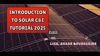 2025 SOLAR INVERTER INSTALLATION WITH C&I TUTORIAL [ Class106 PV Diesel Hybrid ]