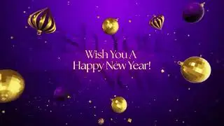 The New Year Wishes 2026 | Free After Effects Template | Happy New Year Greeting Opener